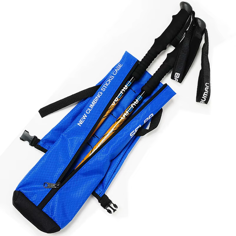 Sac de rangement portable pour bâtons de randonnée pliables