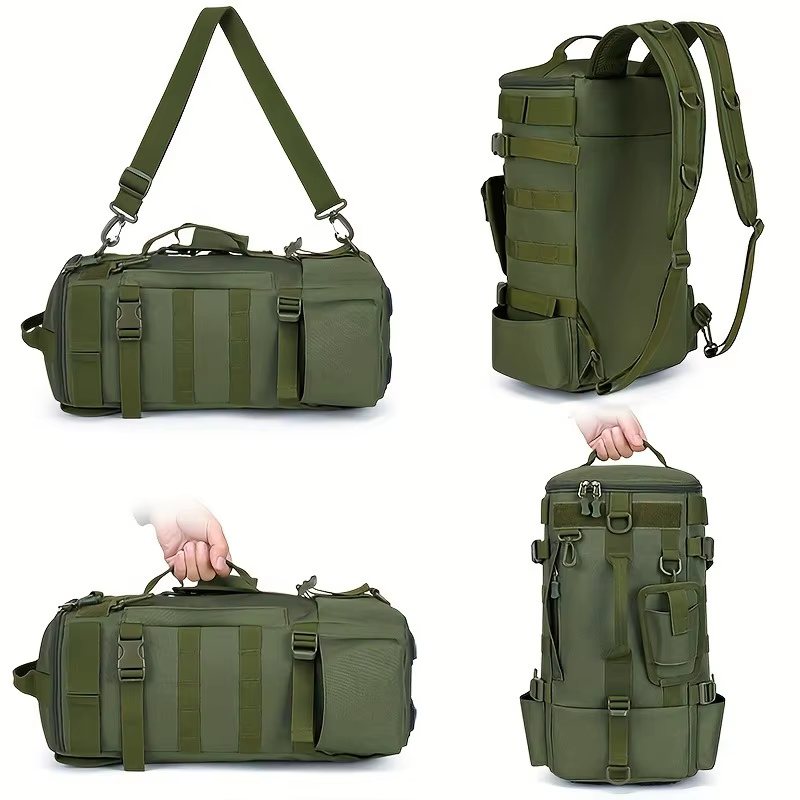 Ce sac à dos de pêche multifonctionnel pour l'extérieur peut également servir de sac de pique-nique de voyage