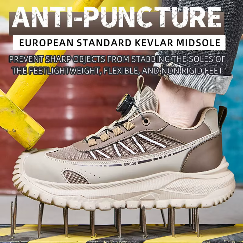 Chaussures de sécurité à plateforme pour hommes