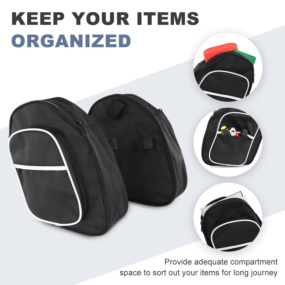 Sac Latéral en Toile pour Cadre Supérieur de Moto, Accessoire Adapté au Modèle ROYAL ENFIpshimalayan 411 2018-2023
