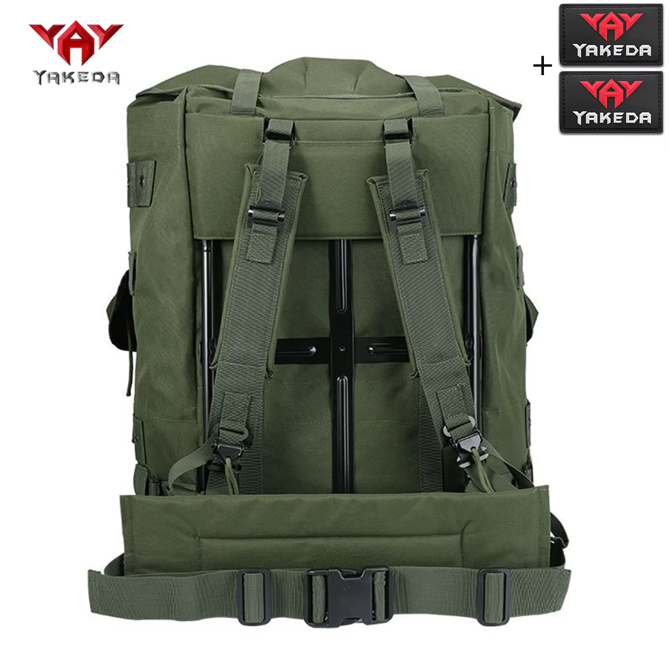 Sac à dos de chasse YAKEDA grande capacité pour l'extérieur