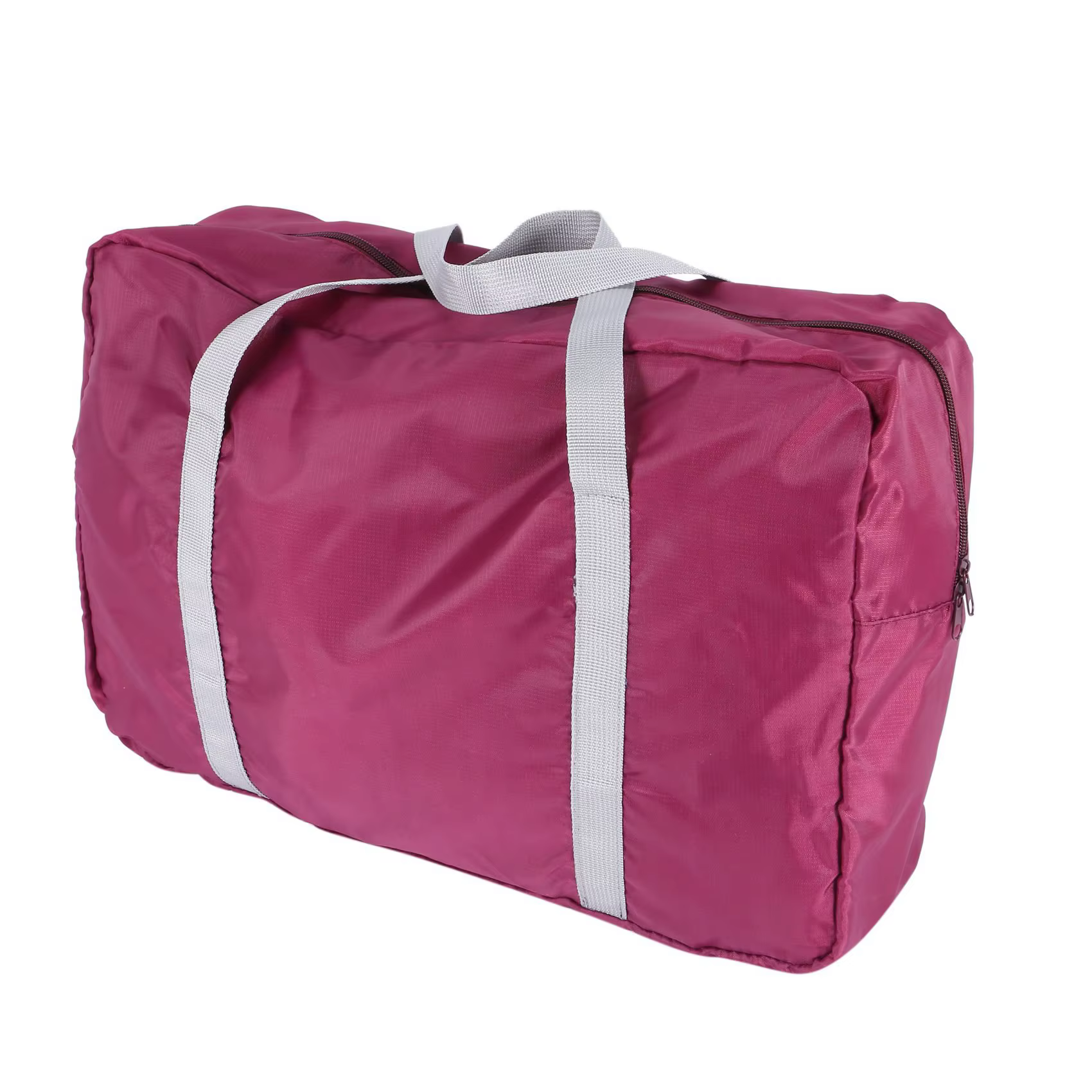 FLYY-2X Sac de rangement pliable imperméable grande capacité pour bagages, valise, pochette de voyage, sac à main, sac fourre-tout bordeaux