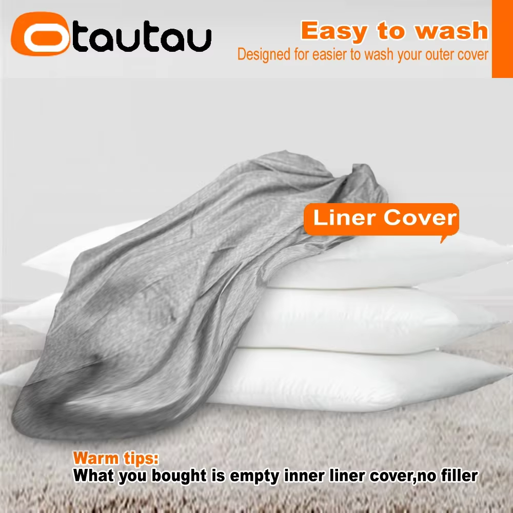 OAUTAU Housse de sac de rangement carré 140x180cm en maille unie