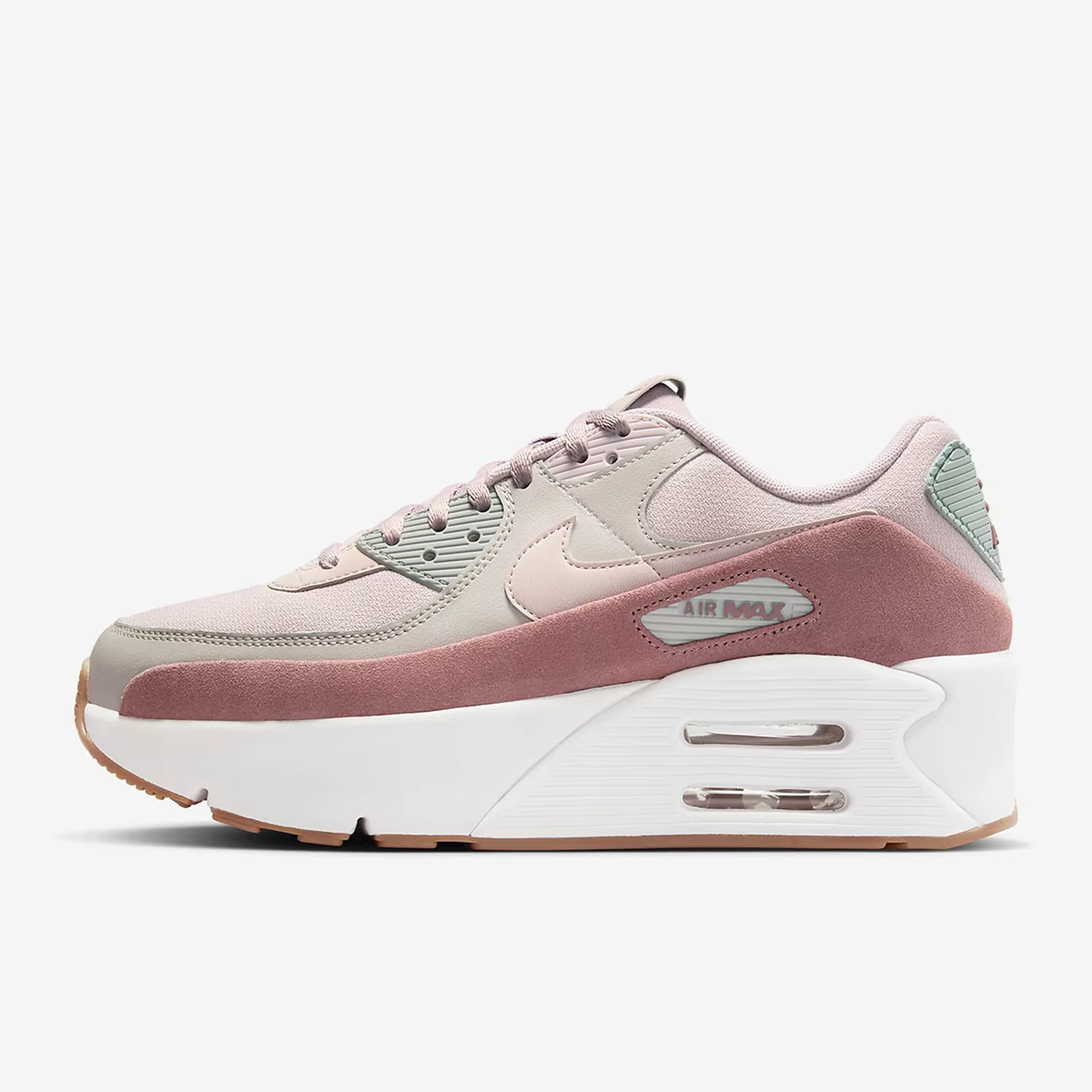 Nike Authentic Air Max 90 LV8 Chaussures de sport décontractées à coussin d'air pour femmes FD4328-001