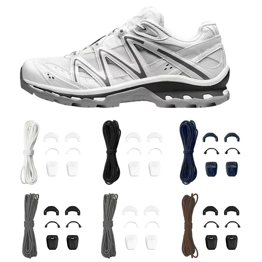 Lacets de tennis ronds sans attaches
