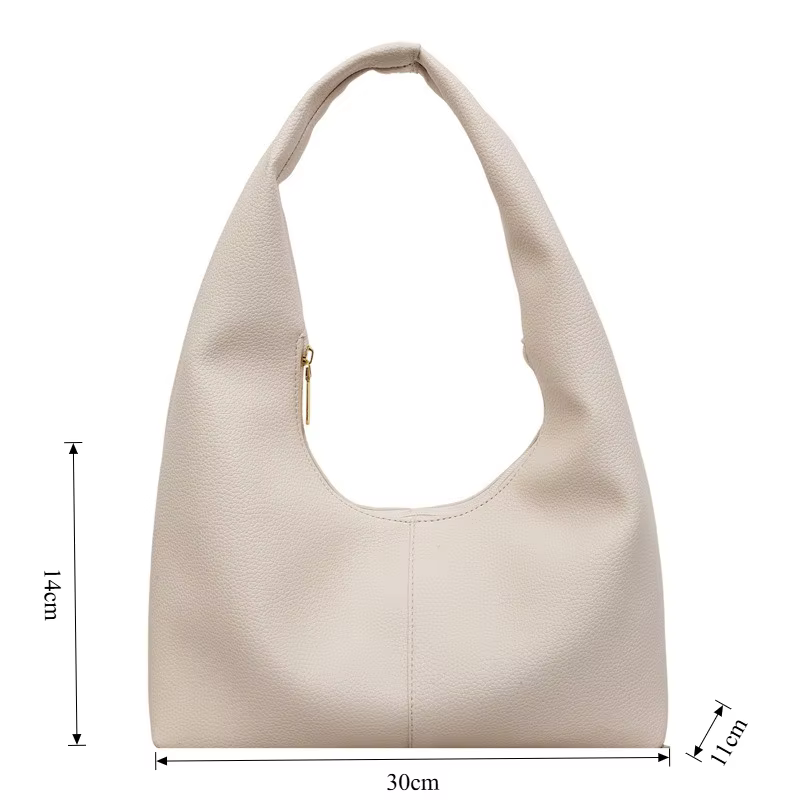 Sac à bandoulière souple pour femme, style coréen vintage en similicuir, idéal pour le travail et le quotidien