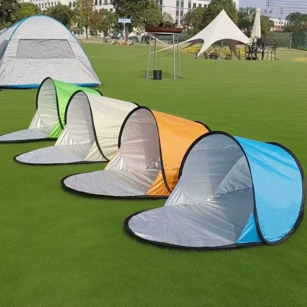 Tente de Camping enduit d'argent