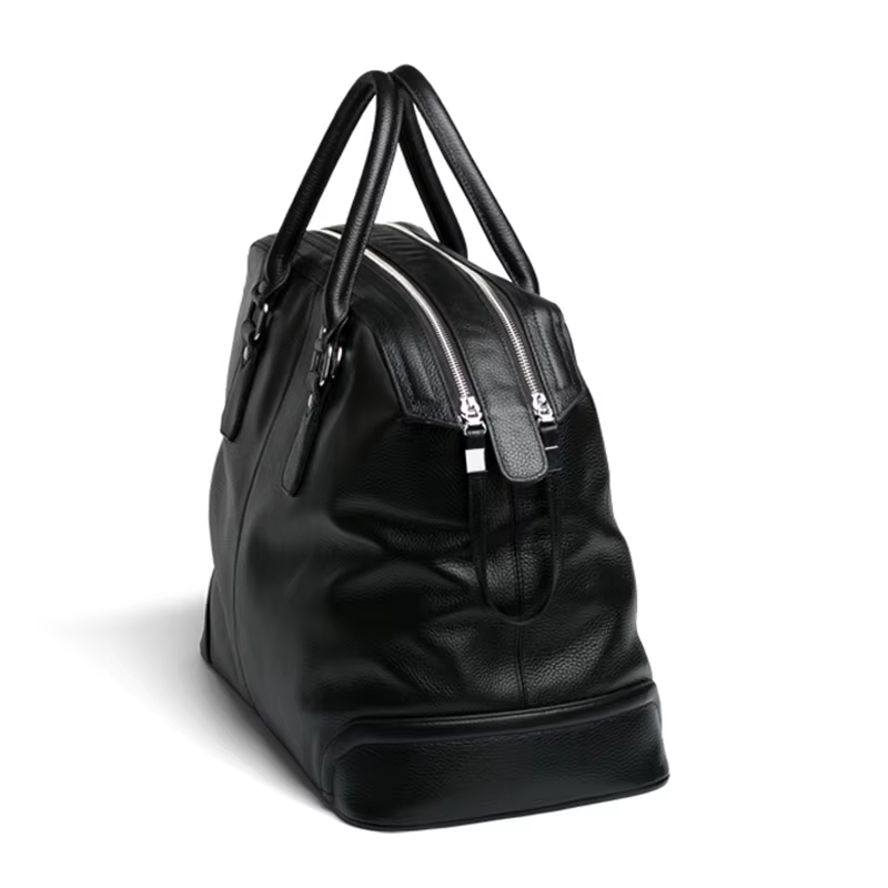 Sac de voyage de luxe en cuir véritable pour hommes