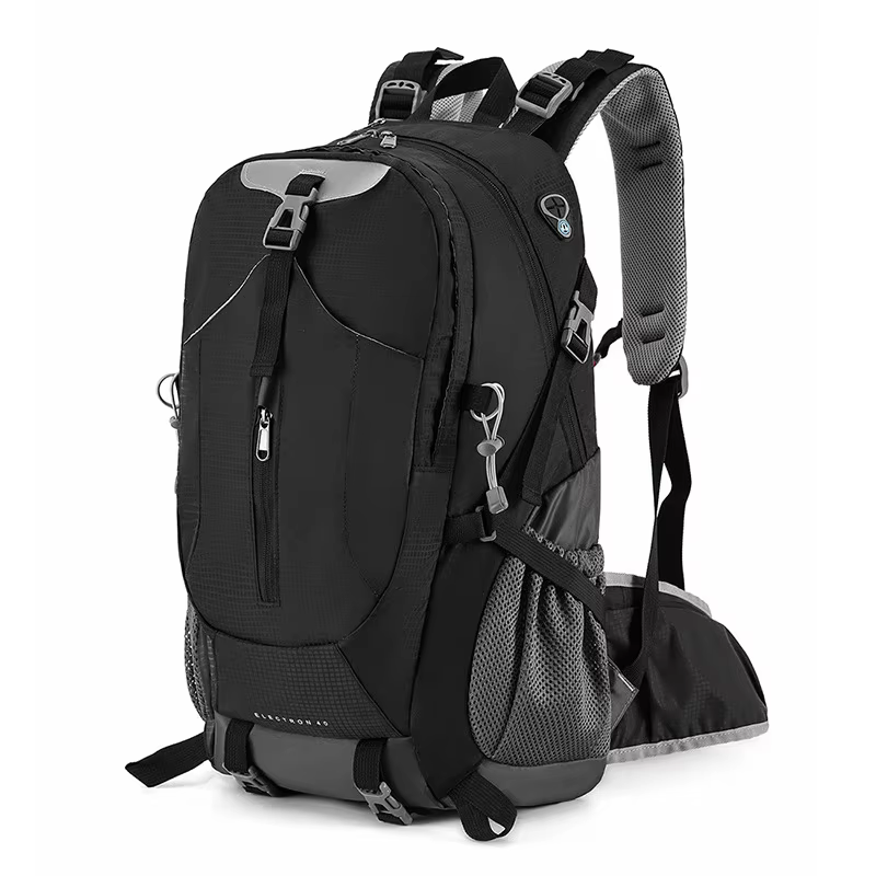 Sac à dos de voyage de couleur unie 40L pour sports de plein air