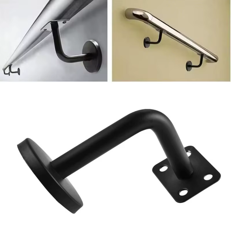 Supports de main courante d'escalier, 1 pièce, Support de rampe murale en acier inoxydable, Support de Rail d'escalier, matériel, accessoire d'escalier