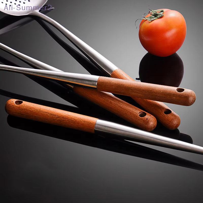 Ustensiles de cuisine Wok spatule fer et louche outil spatule pour équipement de cuisine en acier inoxydable accessoires de cuisine essentiels