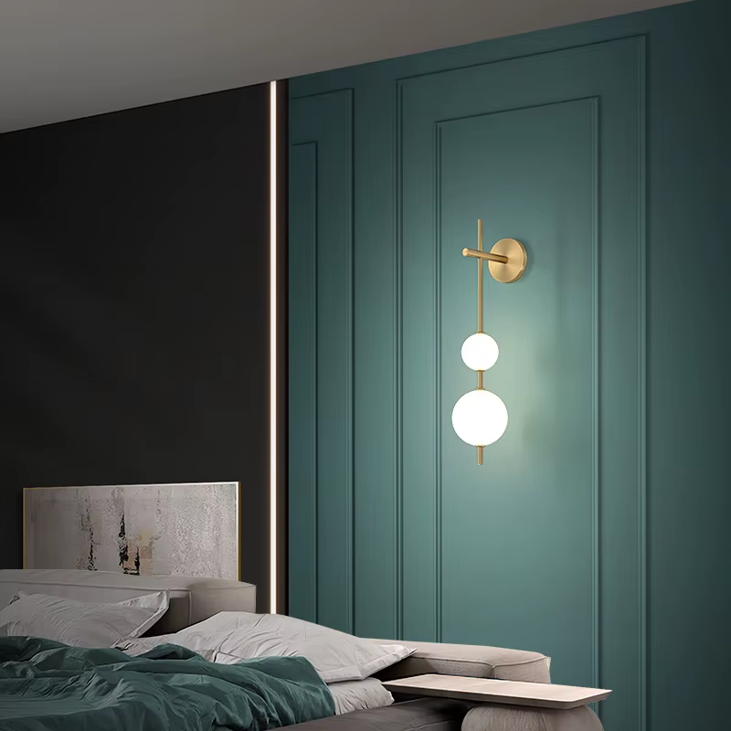 Applique murale verticale Globle pour salon chambre