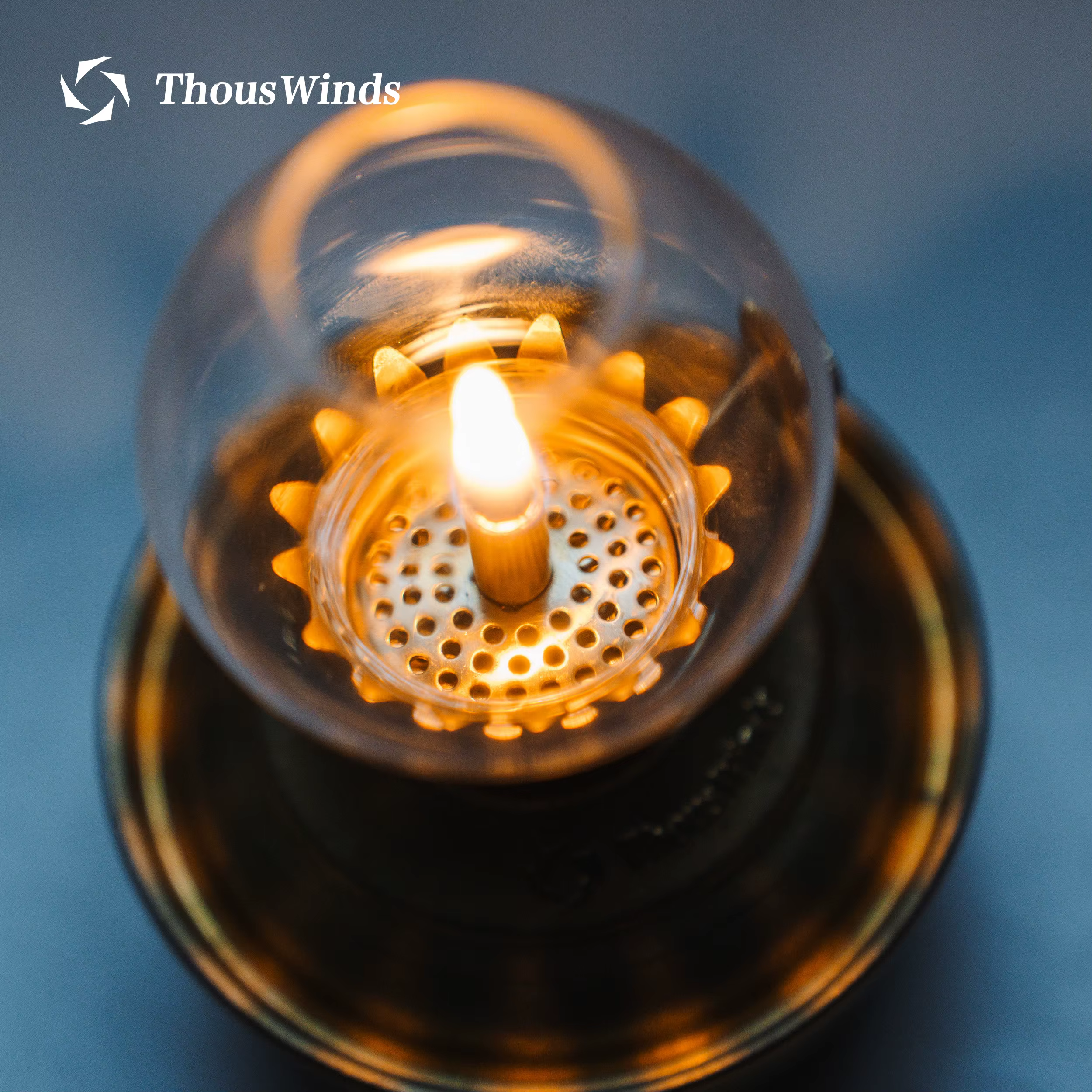 ThousWinds Luminara Mini lampe à huile coupe-vent lanterne de Camping 20h longue durée d'éclairage Portable rétro lumière Camping en plein air randonnée