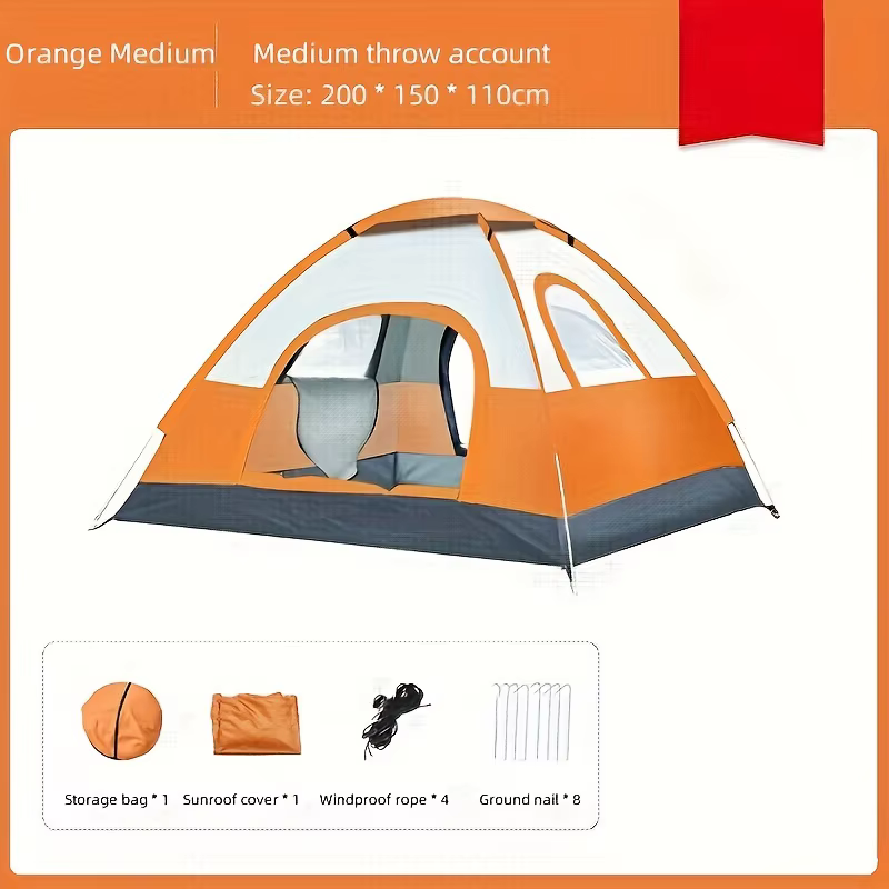 Tente pliante portable pour camping en plein air