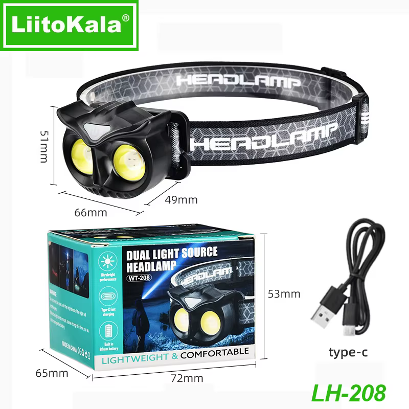 Lampe frontale LiitoKala-Small Owl