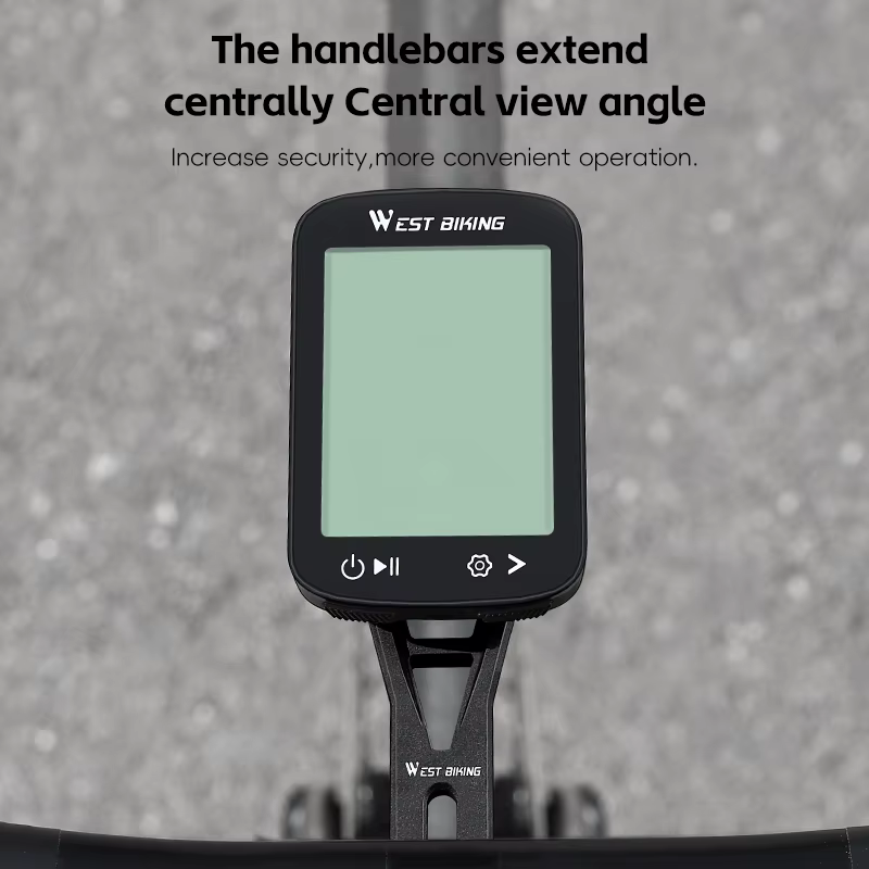 WEST BIKING – support d'ordinateur de cyclisme pour Garmin/Bryton/Wahoo