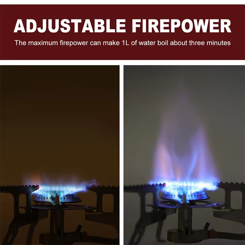 Réchaud à gaz portable à 3 brûleurs
