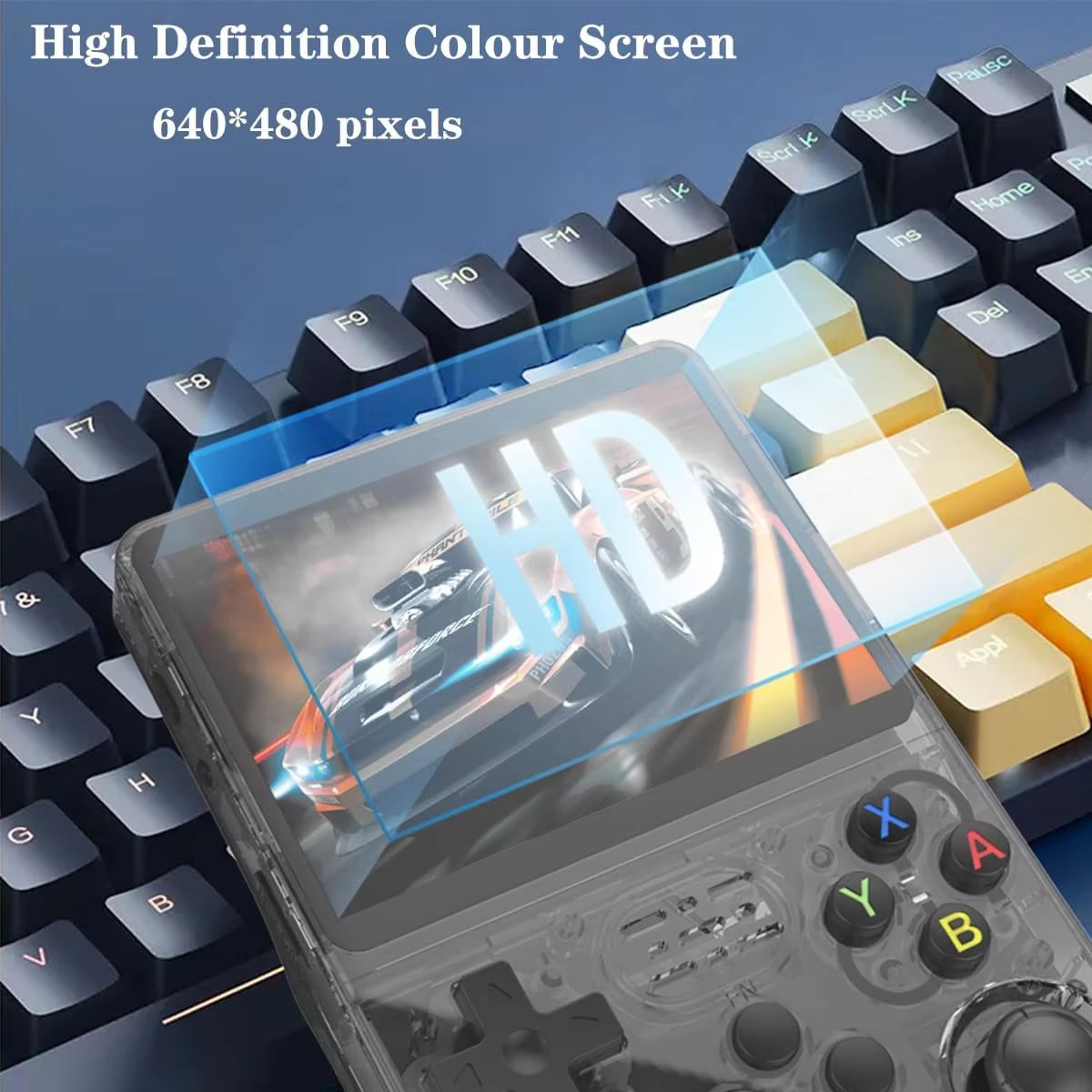 Console de jeu vidéo Portable rétro R36S, écran IPS de 3.5 pouces, 128 go préchargé, lecteur de poche Portable, système Linux