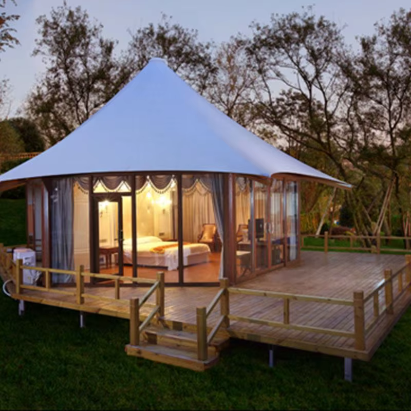 Tente de luxe pour hôtel-resort en plein air