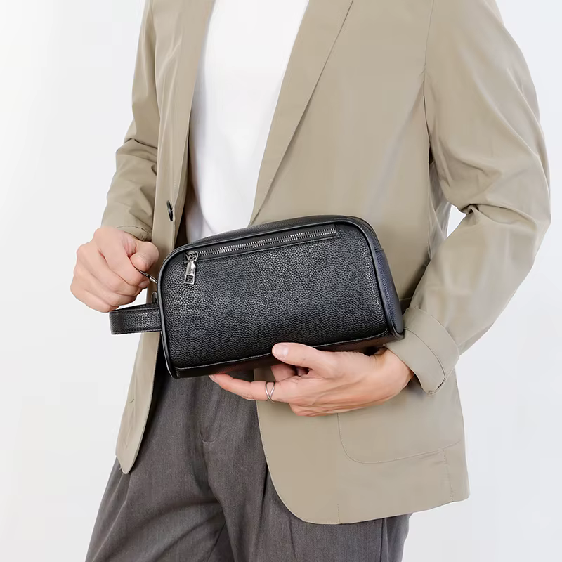 Mode décontracté hommes sac à main de haute qualité en cuir PU pochettes porte-monnaie pour hommes Wasit sangle homme pochette porte-carte Bolsa