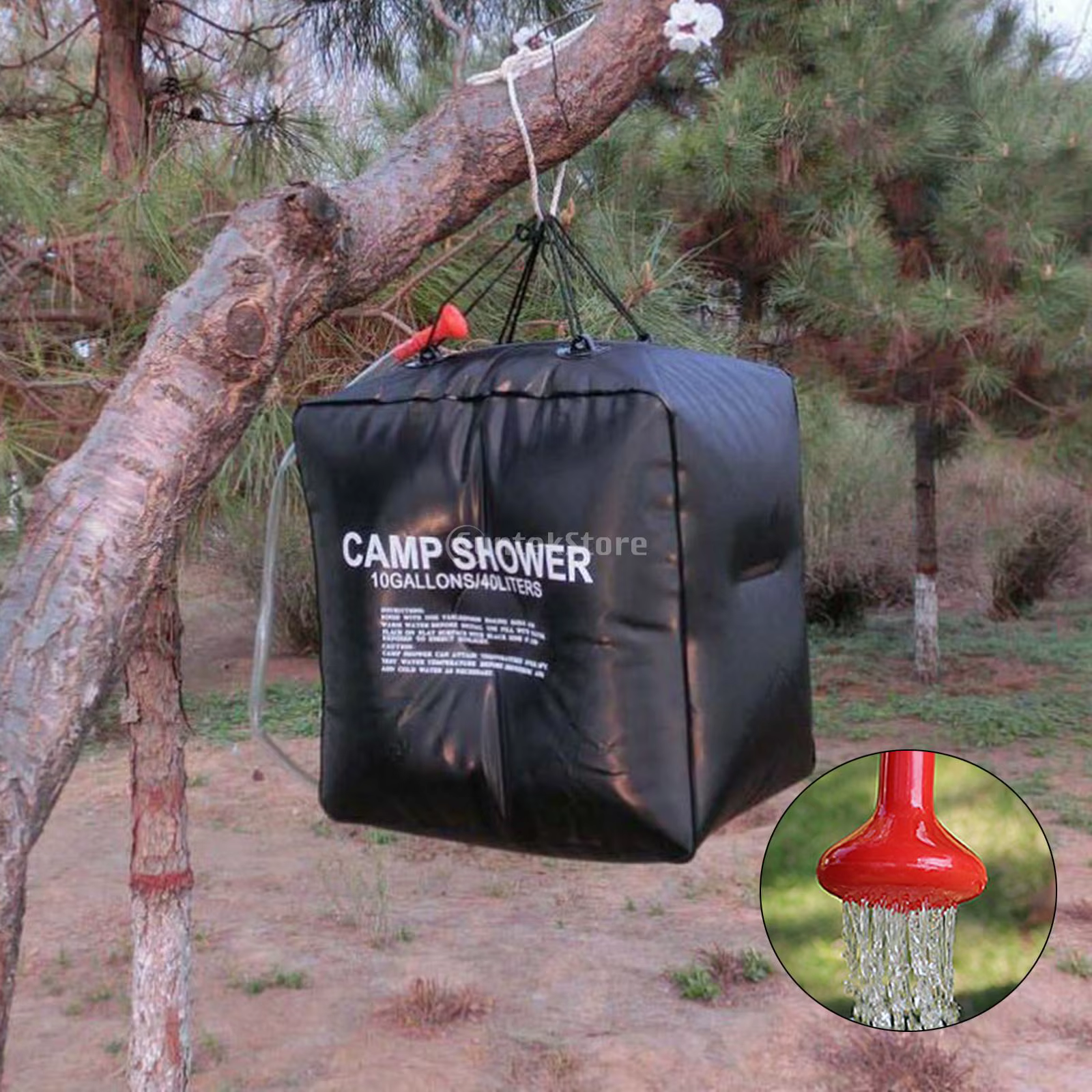 Sac à eau solaire pliable 5L/20L/40L