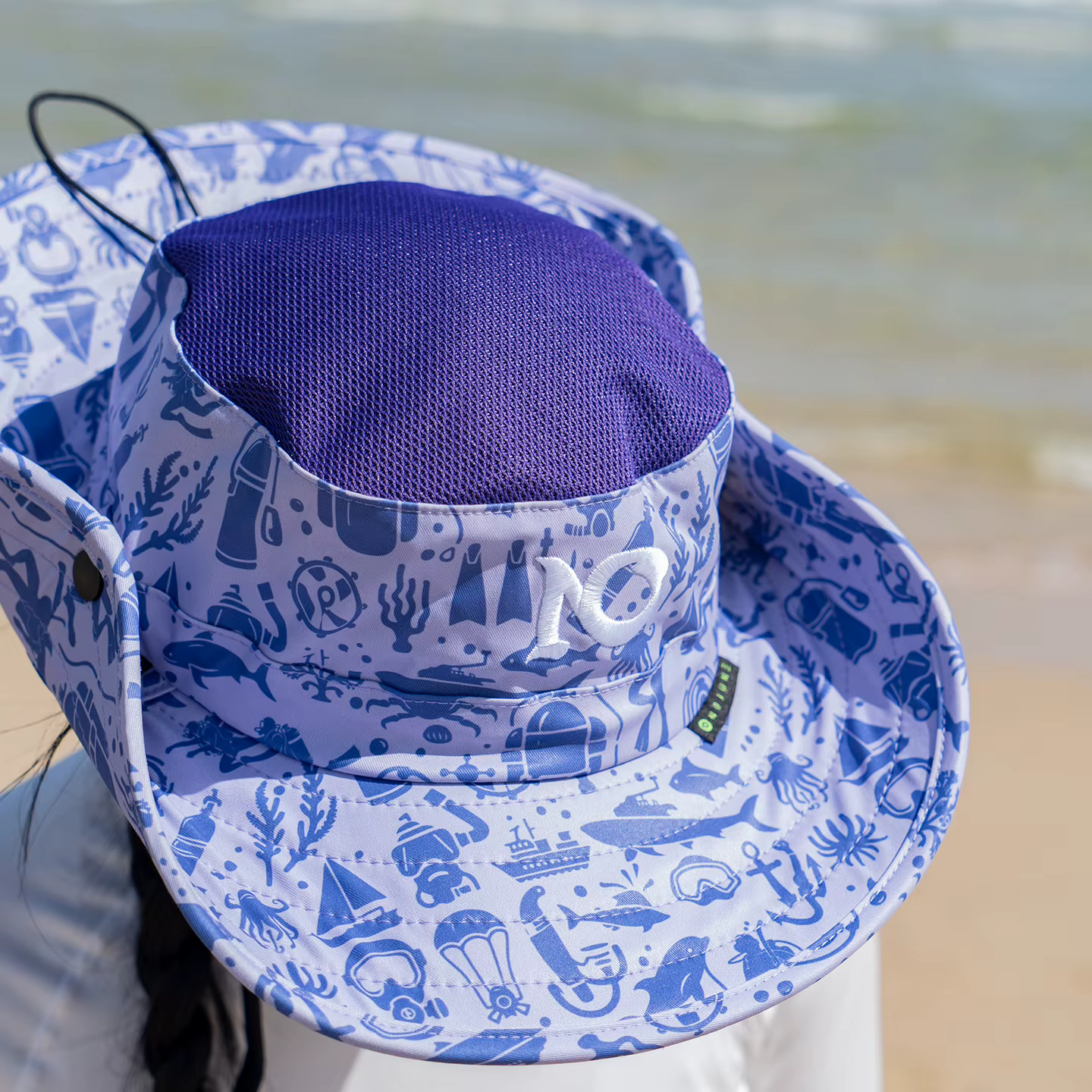 Nu-juin – chapeau de randonnée respirant, Protection solaire réglable pour hommes et femmes, casquette de pêche en plein air, escalade, sport, seau, chapeaux de Camping