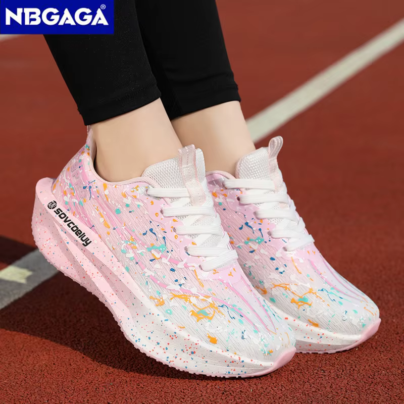 Chaussures de marche pour femmes, baskets légères et respirantes, chaussures de course athlétiques antidérapantes pour l'extérieur, décontractées et confortables
