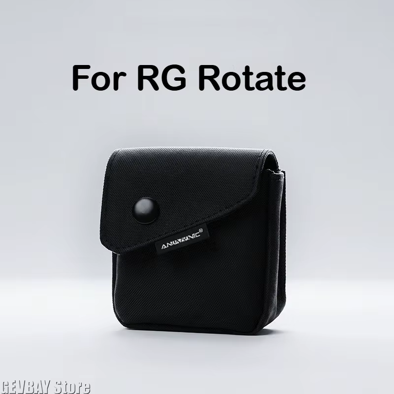 Sac de transport portable pour console de jeu ANBERNIC RG Rotate, sac de rangement pour accessoires de jeu