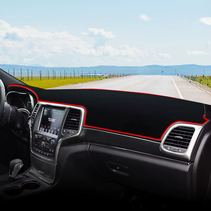 Accessoires de voiture pour Jeep Grand Cherokee WK2 2011-2013 2014 2015 2016 2017 2018 2019 2020, couverture de tableau de bord pour éviter la lumière