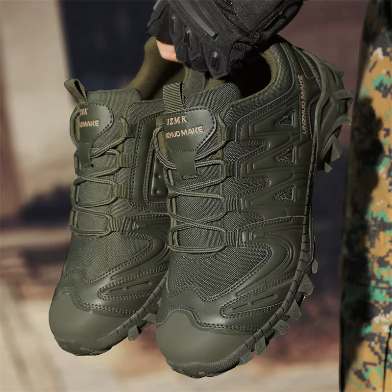 Hommes chaussures de randonnée anti-dérapant bas bottes tactiques