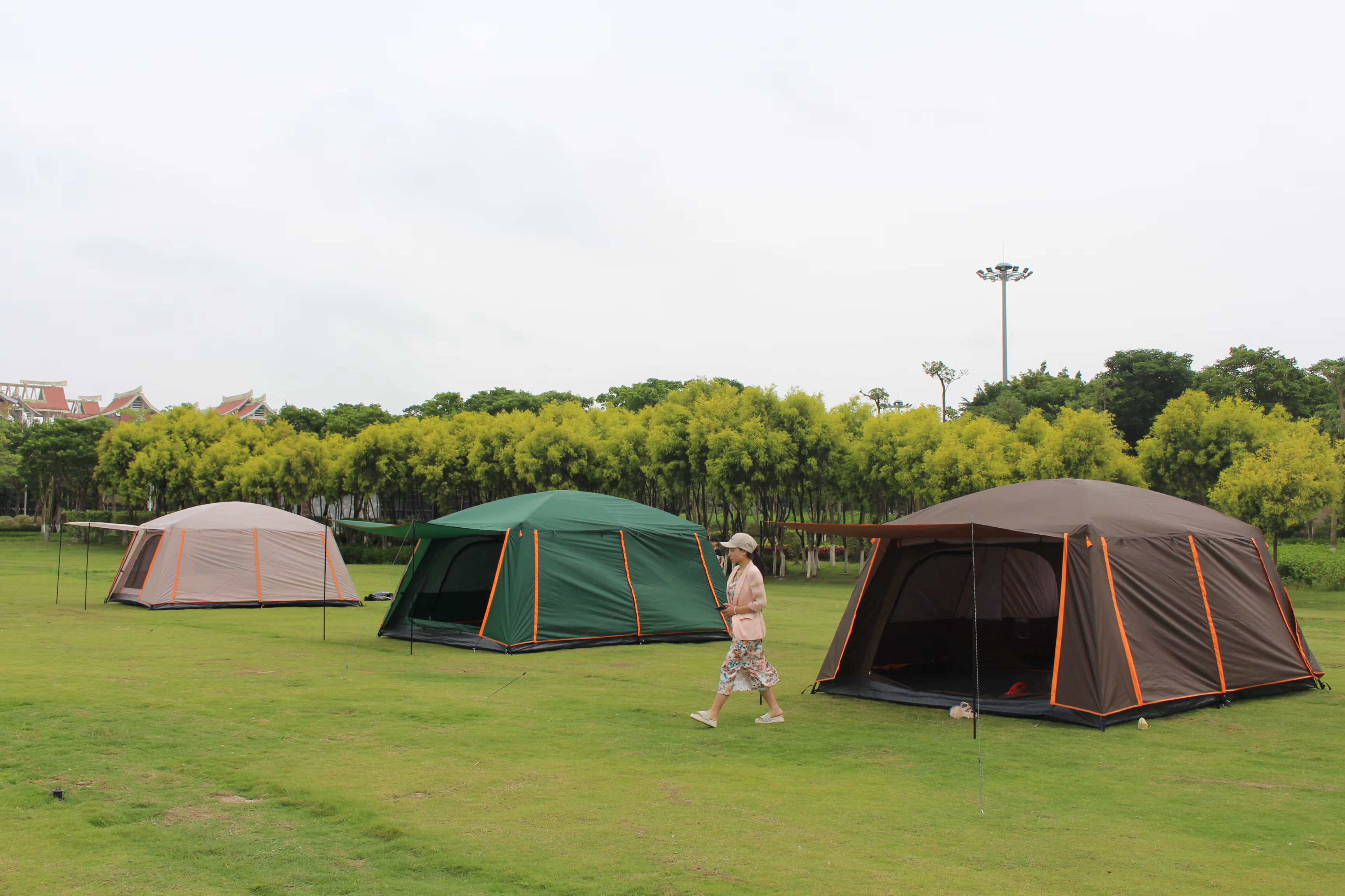 Tente de camping surdimensionnée étanche à la pluie