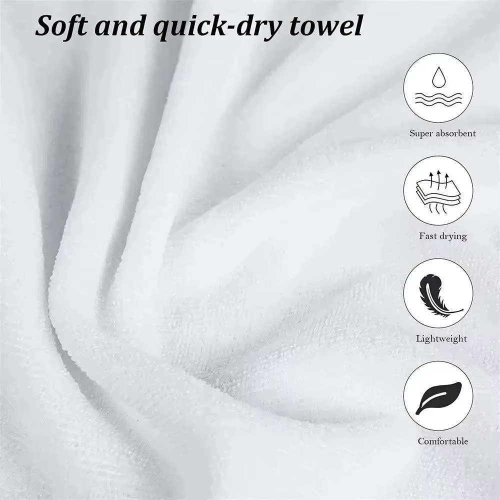 Serviette de marque Y-Yonex, serviette douce pour piscine, cadeau pour voyage, salle de sport, douche, camping, séchage rapide, grande serviette de plage