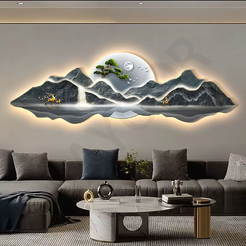 Applique Murale Moderne Nordique pour Entrée