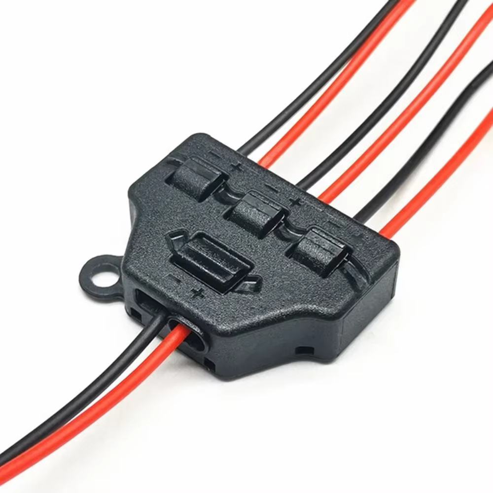 Boîte de partage de Port de modèle de Train ferroviaire, Port de Distribution 3/6, pour modèle Led SMD, système d'éclairage Miniature, lampe DC
