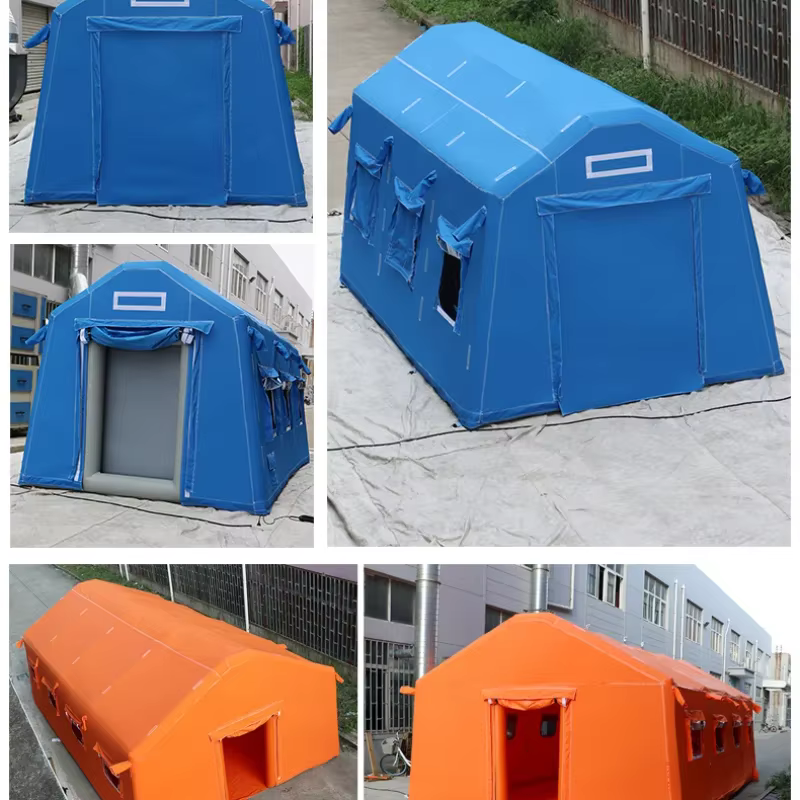 Tente de camping gonflable