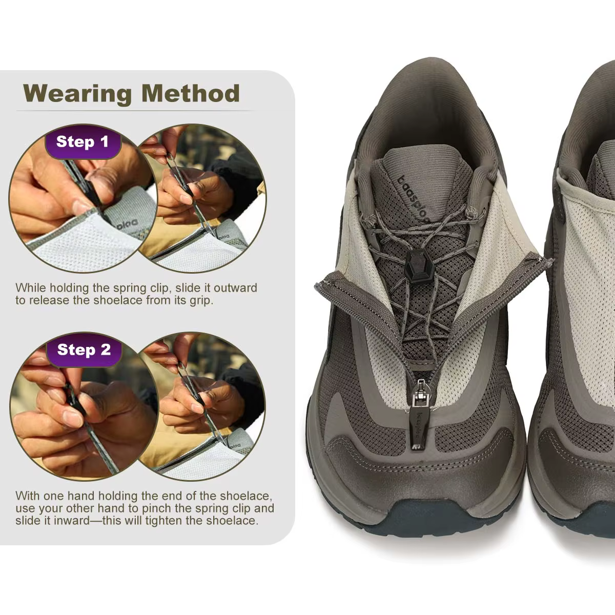 Baasploa – chaussures de randonnée pour hommes