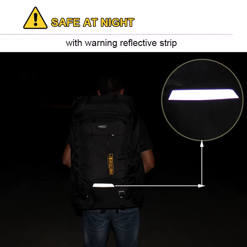 50L/80L voyage sac à dos homme femmes grande capacité classique sac à bagages Sports de plein air Nylon Pack escalade Camping randonnée sac à dos