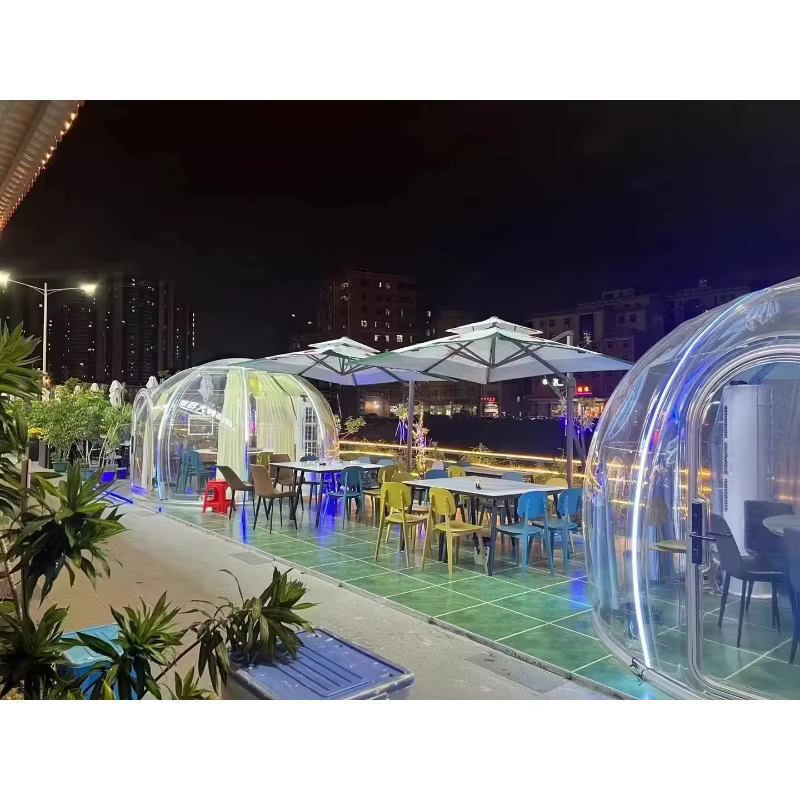 Nouvelle conception de chambre bulle gonflable pour hôtel