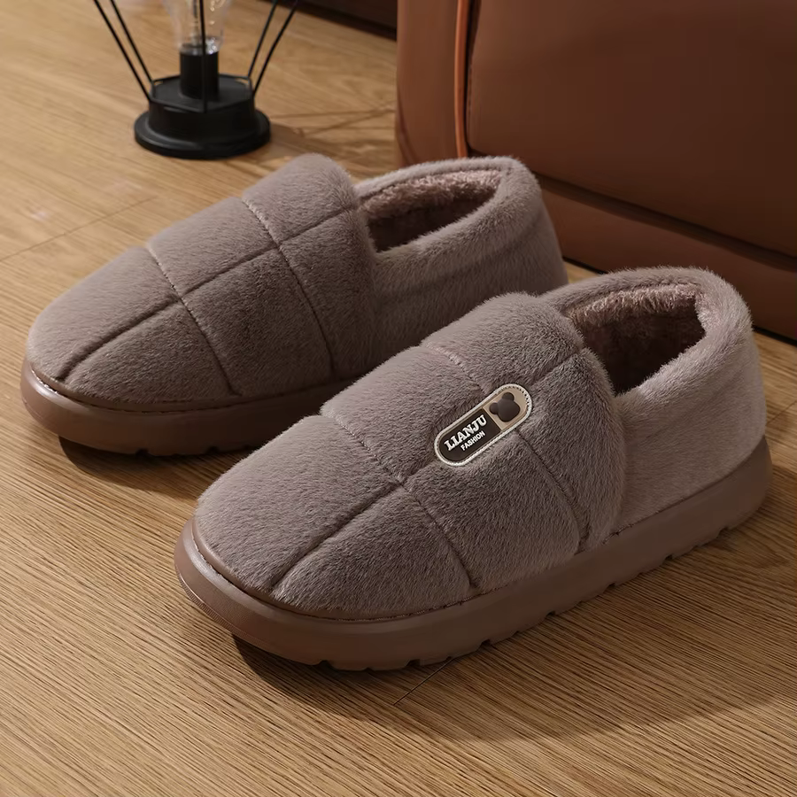 Chaussures d'hiver pour hommes 2025 – Déstockage de chaussures décontractées d'intérieur grandes tailles à prix réduits avec livraison gratuite, doublure isolante thermique et semelle antidérapante