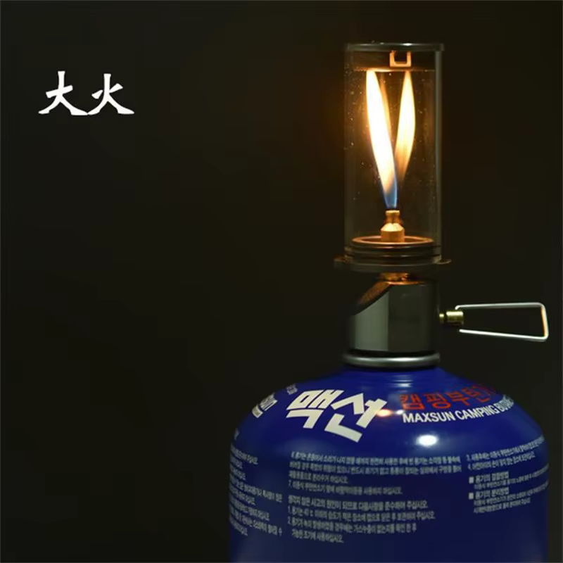 Lampe à bougie de camping