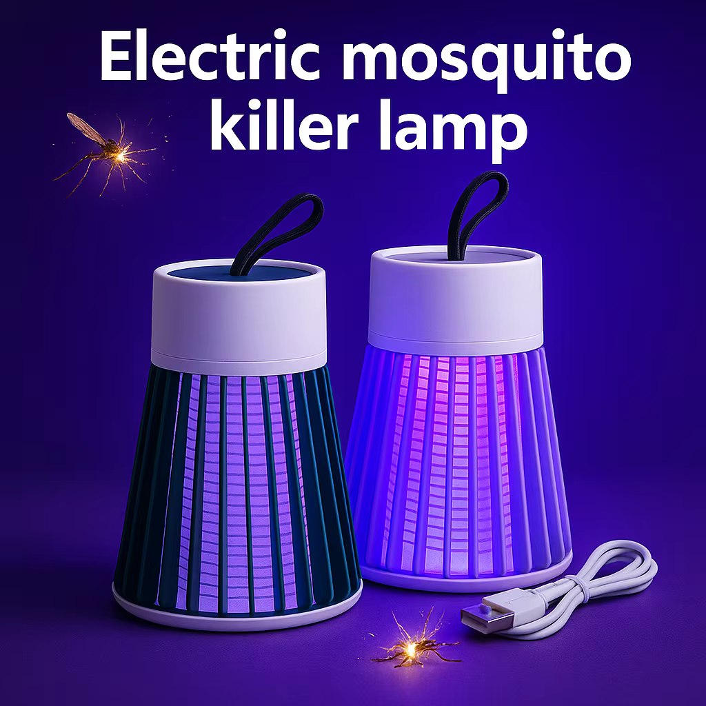 Lampe anti-moustiques électrique à lumière UV pour le camping en plein air
