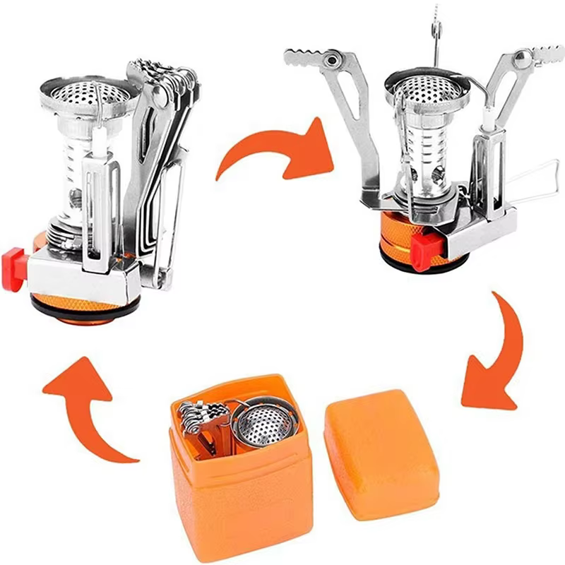 Cuisinière à gaz accessoires de Camping Portable