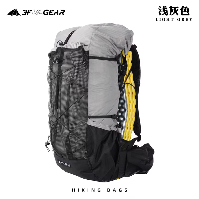 3F UL GEAR Sac à dos de randonnée ultraléger 40 + 16L - Pack