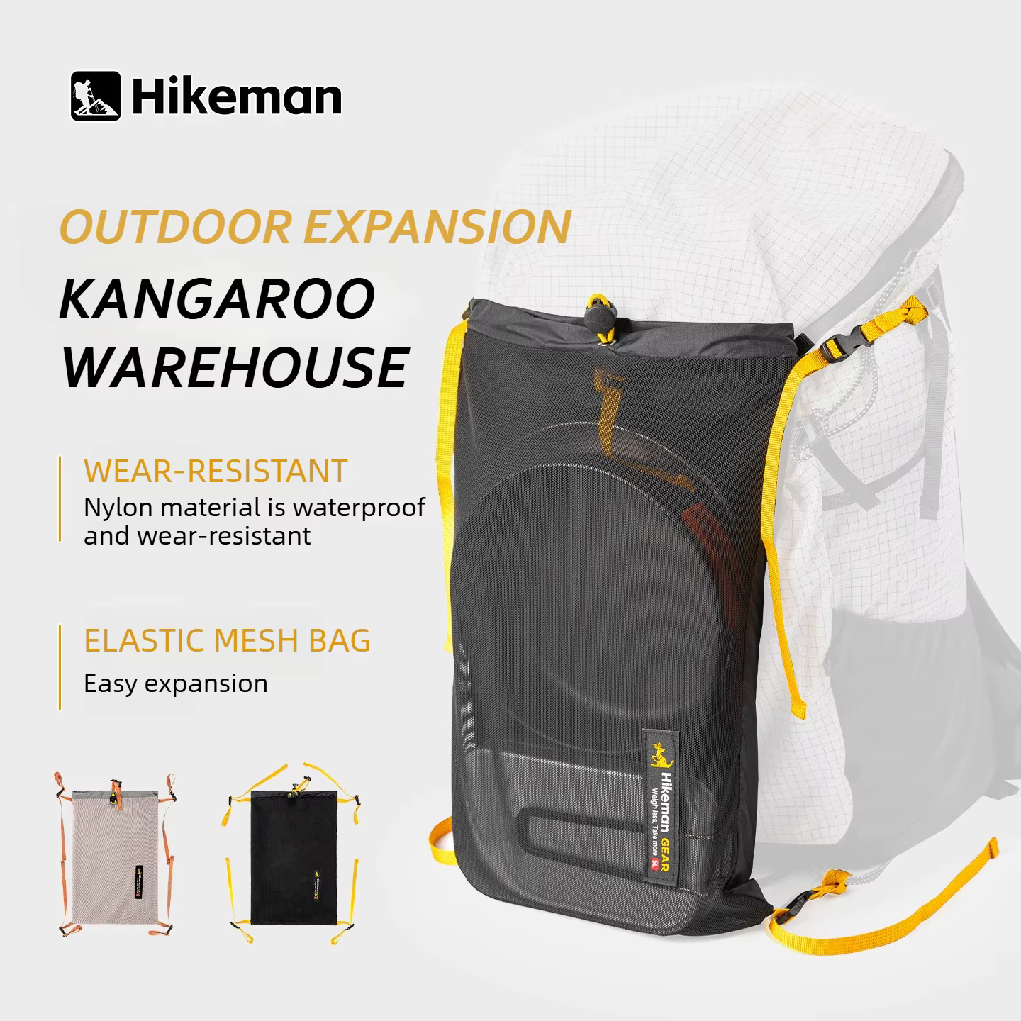 Sac Tactique Molle Imperméable Accessoires Sac d'Extension Randonnée Camping Alpinisme Sac Multifonctionnel Pack d'Accessoires