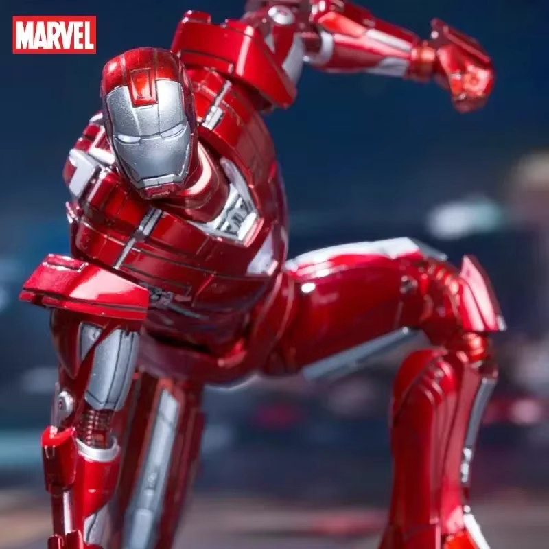 Original bande dessinée Iron Man Igor 1/12 Mk38 alliage métallique Mk40 Mk21 Mk25 Mk26 Mk33 Mk42 Mk43led Marvel légendes figurine jouets