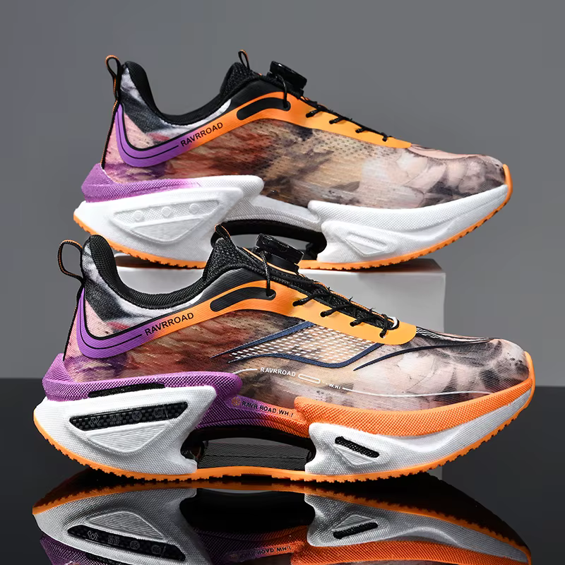 Chaussures de course élastiques pour hommes