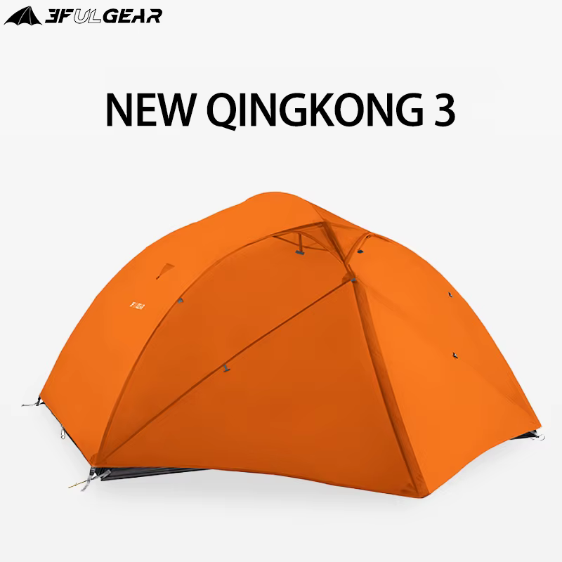 Tente de camping 3F UL Gear Qingkong 3P pour 3 personnes