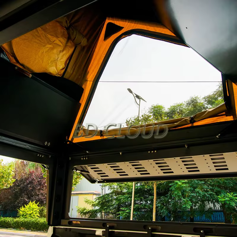 Tente de camping portable en toile personnalisée pour camion