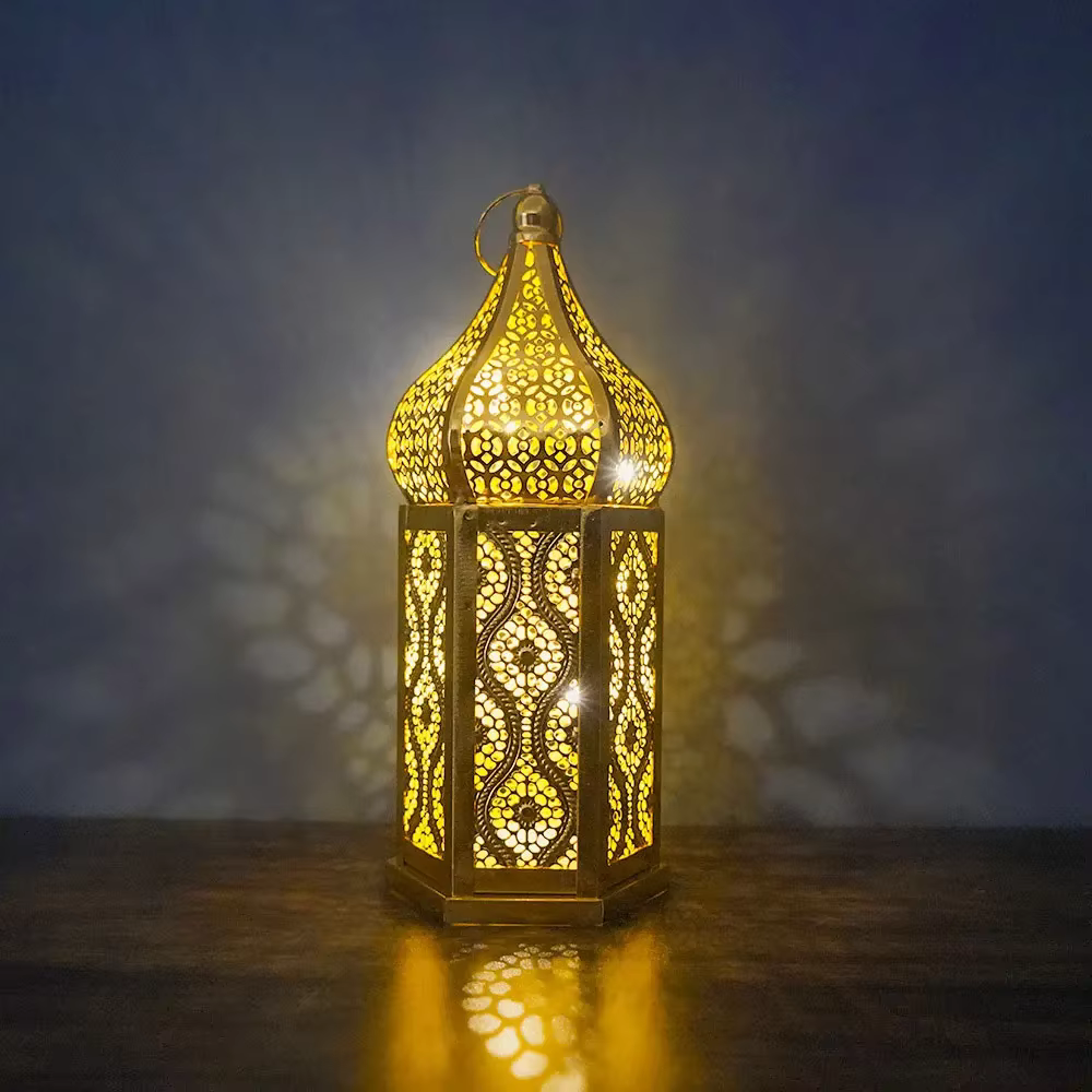 Lanternes à Vent Marocaines, Accessoires de Veilleuse, Décor pour délégations, Jardin, Fournitures de ix