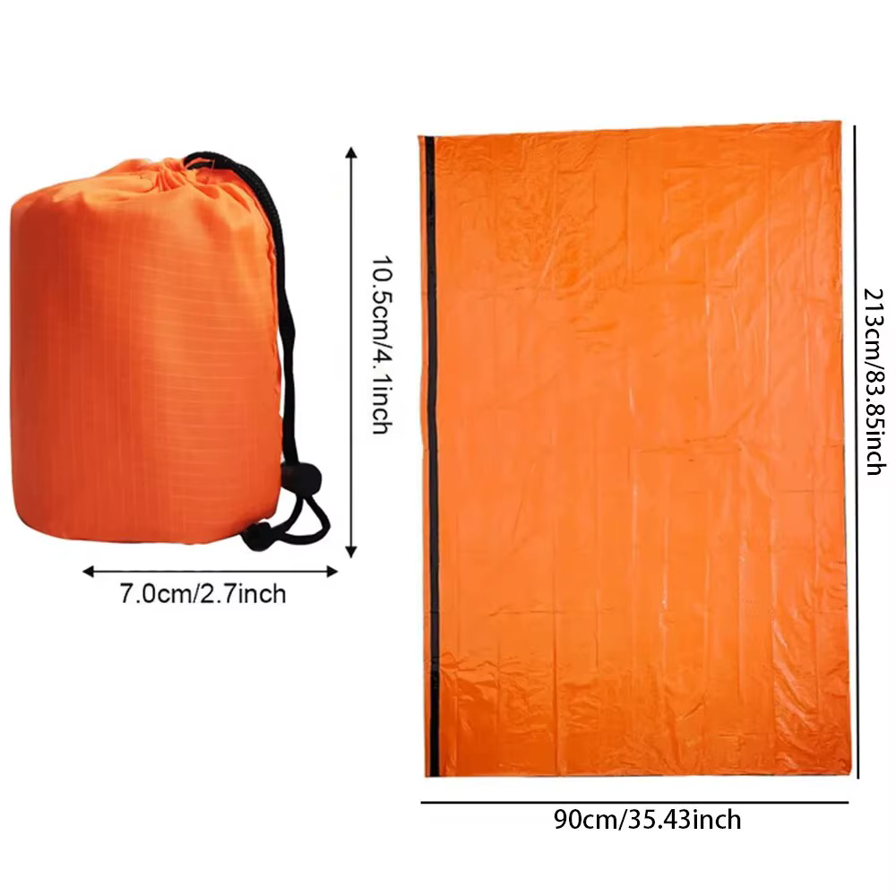 Sac de couchage d'urgence